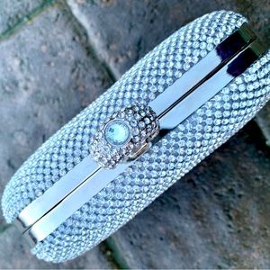 Evening rhinestone clutch